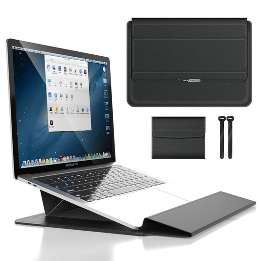 Laptop Sleeve | Foldable Stand Case with PU Exterior