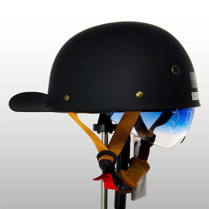 Motorcycle Helmet Half Face Safety DOT Approved Lightweight Riding Helmet