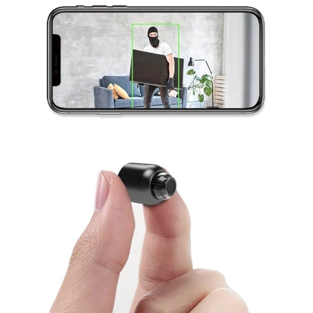NexaGuard Smart Mini WiFi Camera | 1080P HD | 140° Wide Angle | Night Vision | Motion Alerts