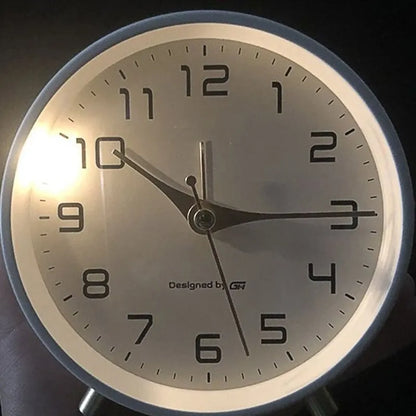 Table Clock Modern Scandinavian Silent Analog Desk Clock Minimalist