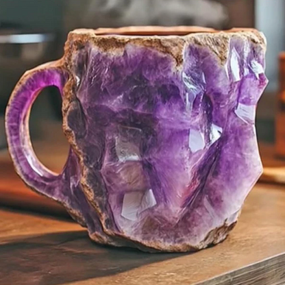 Coffee Mug Crystal Quartz Glass 200ml Decorative Cup