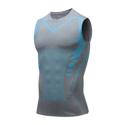 Fitness Vest Ionic Body Shaping Tank Top for Posture & Sweat
