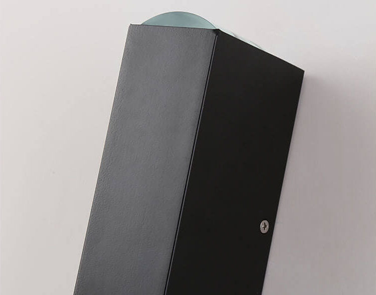 Modern Waterproof Rectangular LED Outdoor Wall Sconce