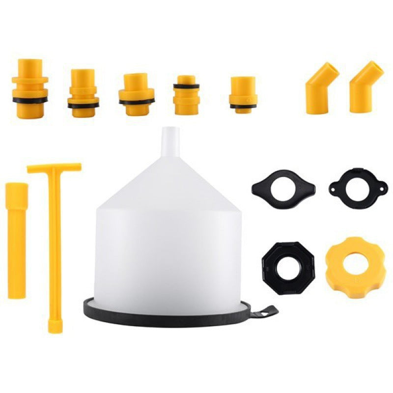 Oil Funnel Spill Proof Engine Oil Filling Kit Adapters