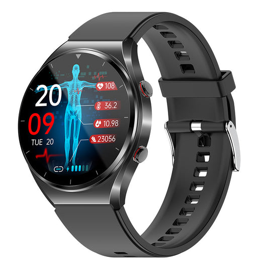 Smartwatch Health Tracker with ECG, Blood Sugar & Heart Rate Monitor