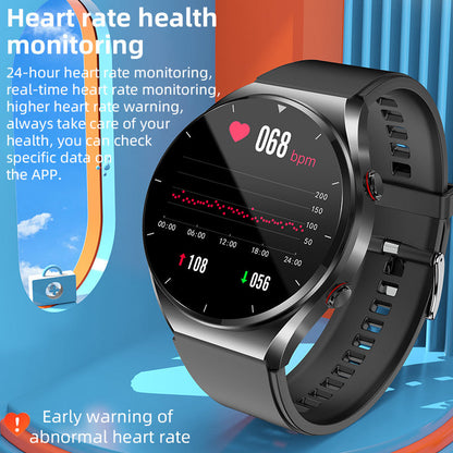 Smartwatch Health Tracker with ECG, Blood Sugar & Heart Rate Monitor