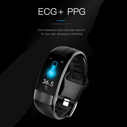 Smart Watch Health Tracker with ECG Heart Rate Blood Pressure