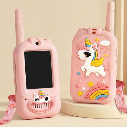 Walkie Talkie Kids Video 2 Pack Rechargeable Toys Camera