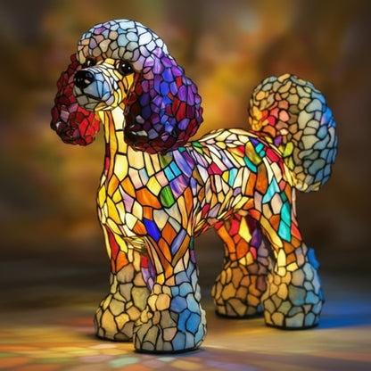 Art LED Night Lamp Dog Breeds Home Decoration