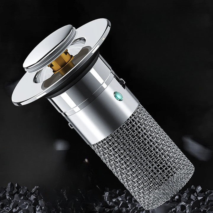Sink Drain Strainer Pop Up Stainless Steel Stopper