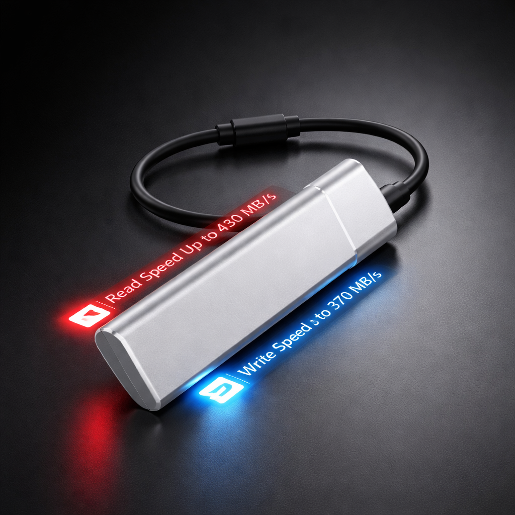 External SSD Portable USB C High Speed Storage Drive