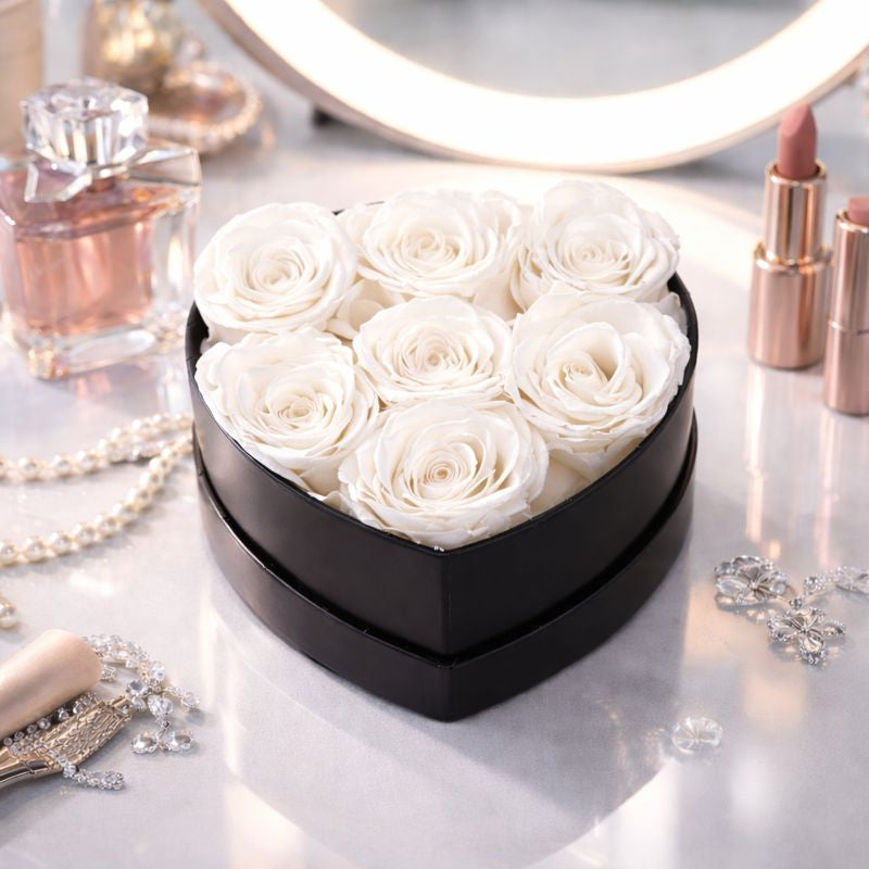 Preserved Flowers Rose Valentines Gifts Women Romantic