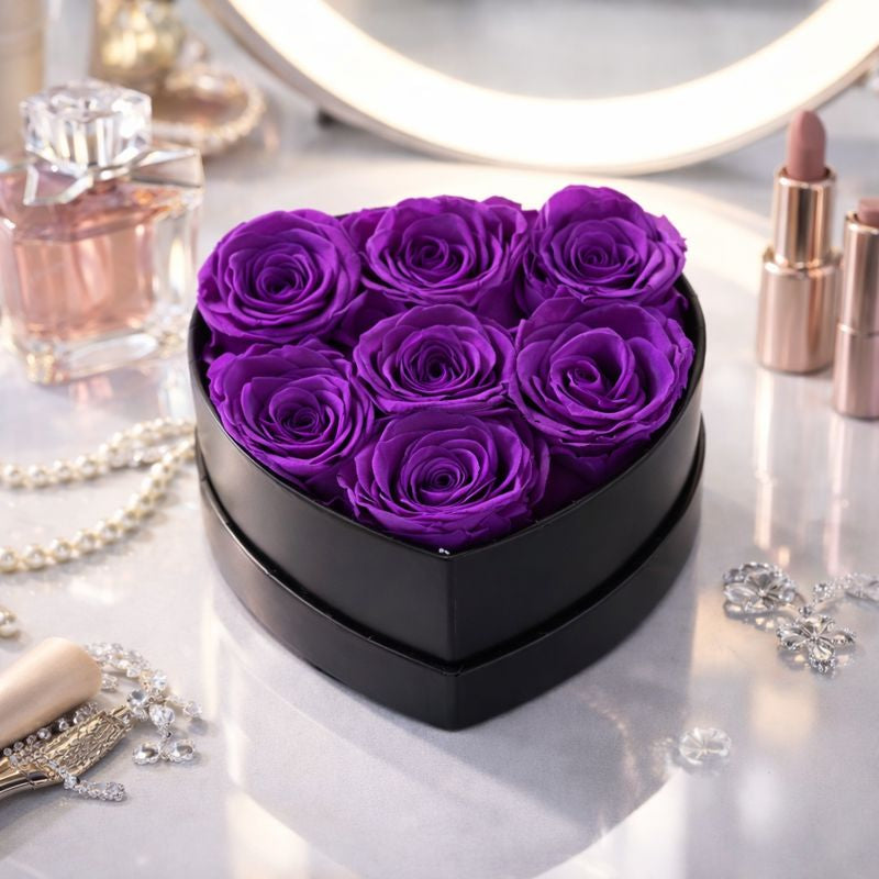 Preserved Flowers Rose Valentines Gifts Women Romantic