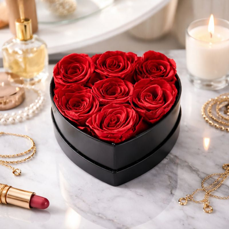 Preserved Flowers Rose Valentines Gifts Women Romantic