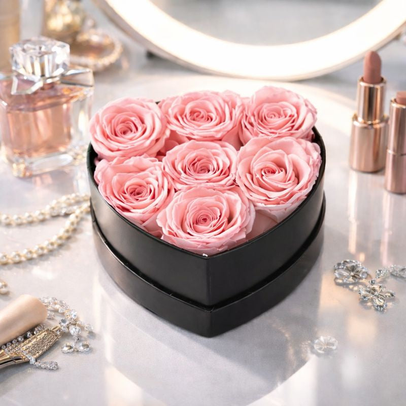 Preserved Flowers Rose Valentines Gifts Women Romantic