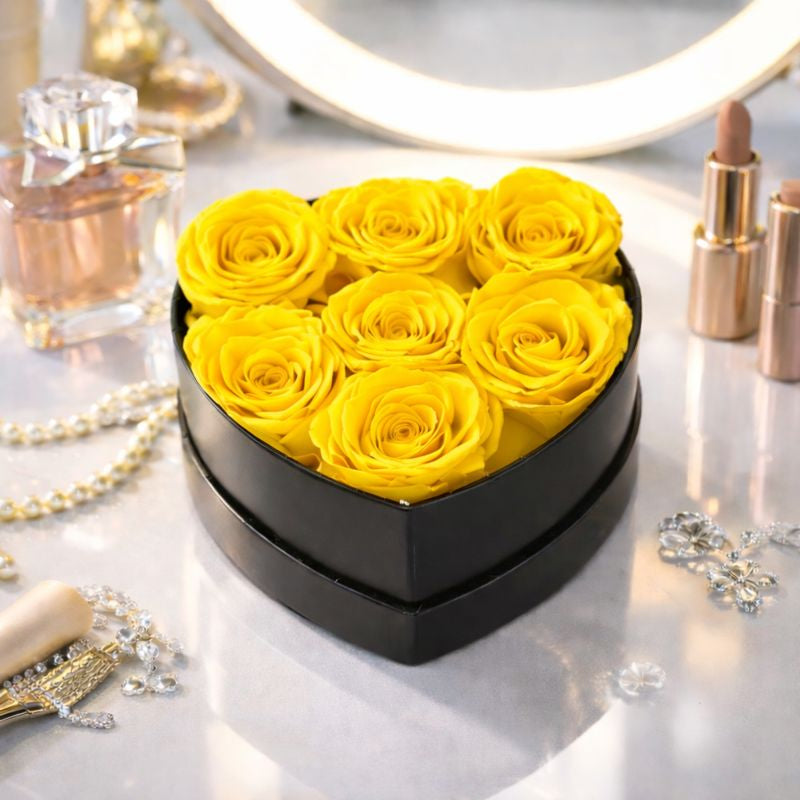 Preserved Flowers Rose Valentines Gifts Women Romantic