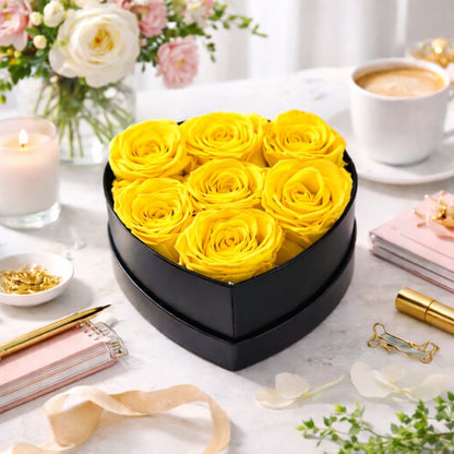 Preserved Flowers Rose Valentines Gifts Women Romantic