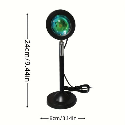 Sunset Lamp LED Projection Light USB Ambient Room Decor