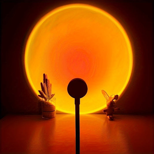 Sunset Lamp LED Projection Light USB Ambient Room Decor