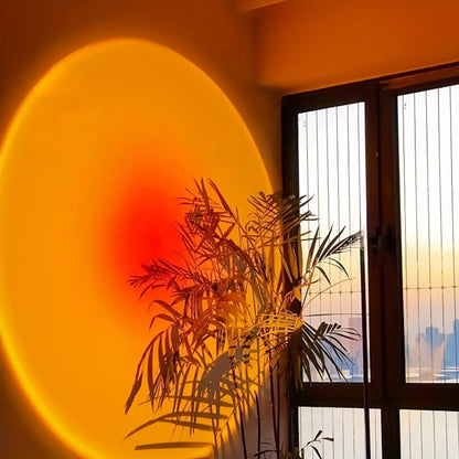 Sunset Lamp LED Projection Light USB Ambient Room Decor