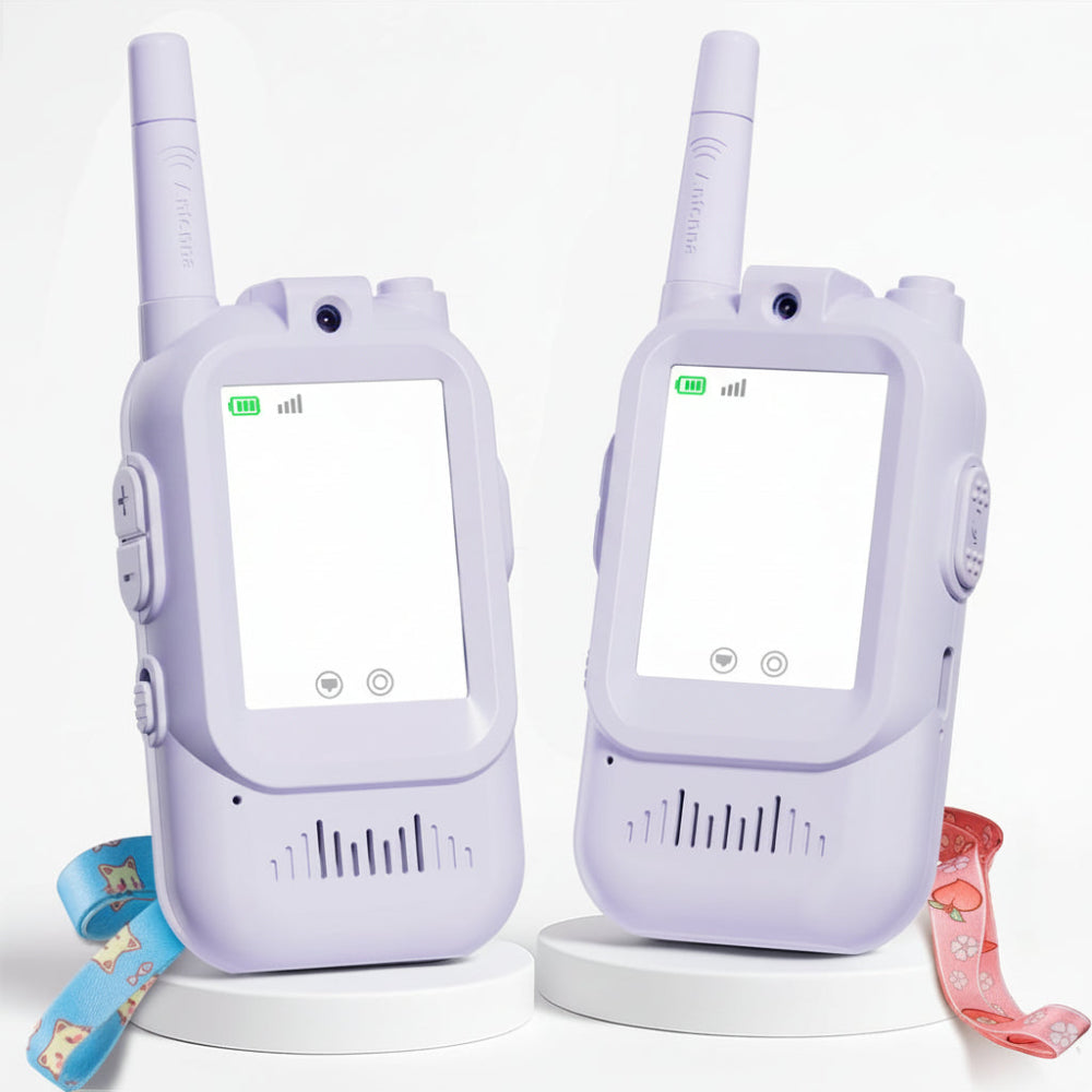 Walkie Talkie Kids Video 2 Pack Rechargeable Toys Camera