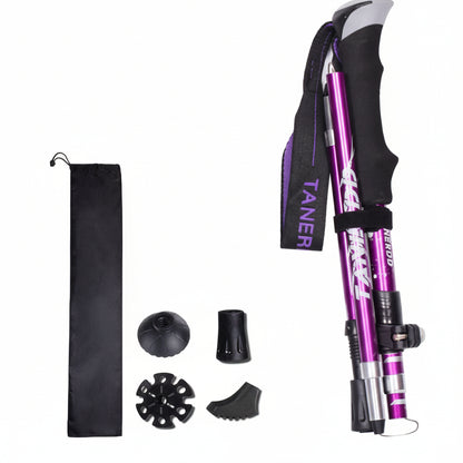 Adjustable Foldable Telescopic Trekking Pole Hiking