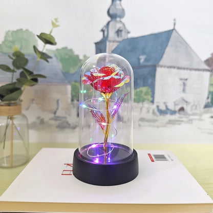 Artificial Rose Valentines Eternal LED Light Flower