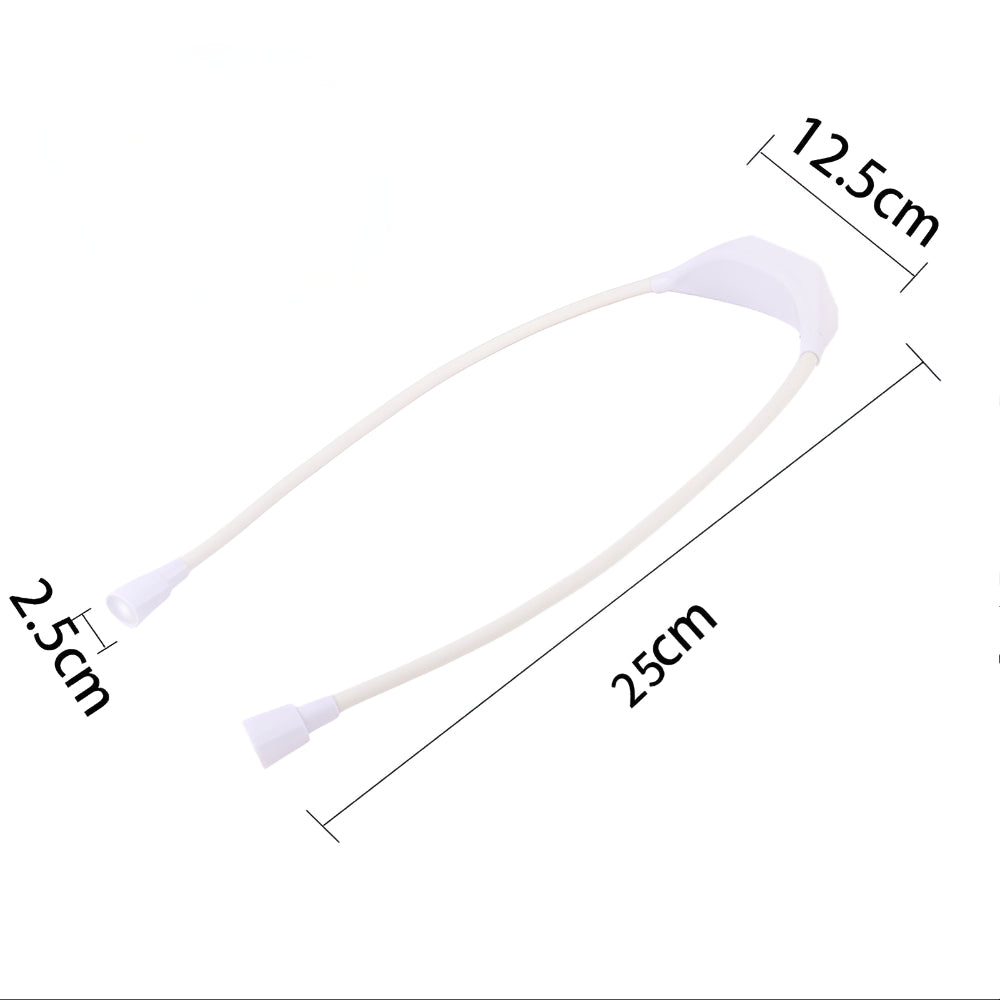 Neck Light Rechargeable LED Reading Lamp Adjustable Dual Heads