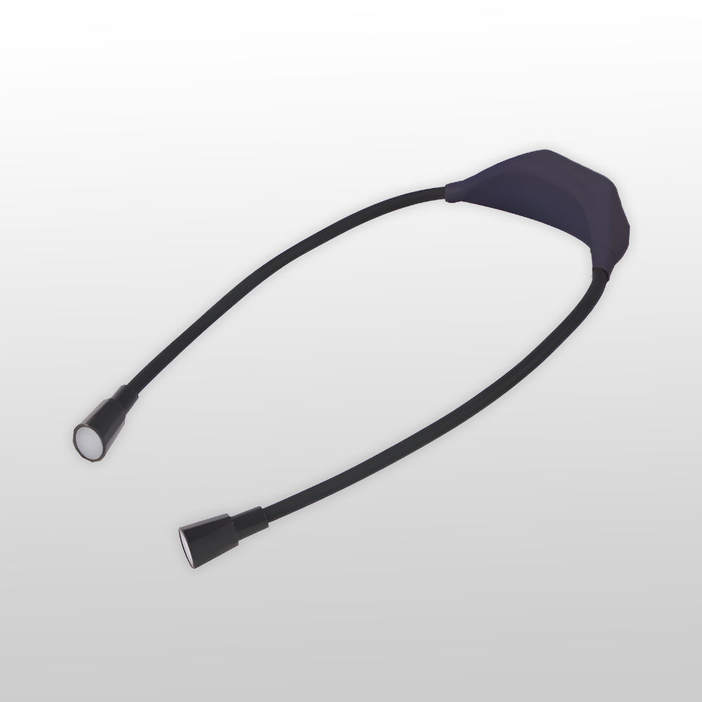 Neck Light Rechargeable LED Reading Lamp Adjustable Dual Heads