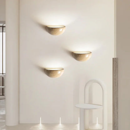 Stone Wall Light | Warm Ambient LED Glow