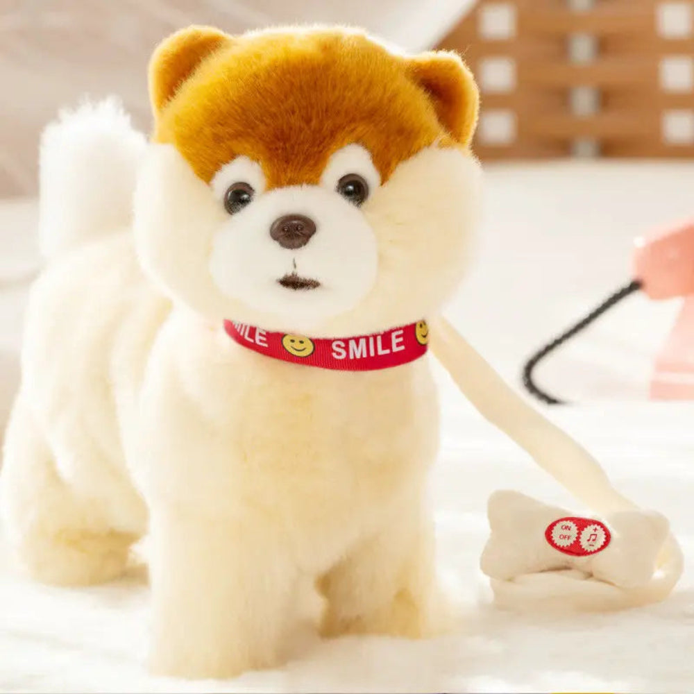 Robot Dog Toy Interactive Plush Electronic Puppy Sound Control