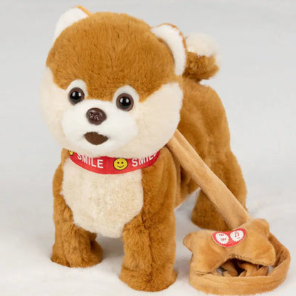 Robot Dog Toy Interactive Plush Electronic Puppy Sound Control