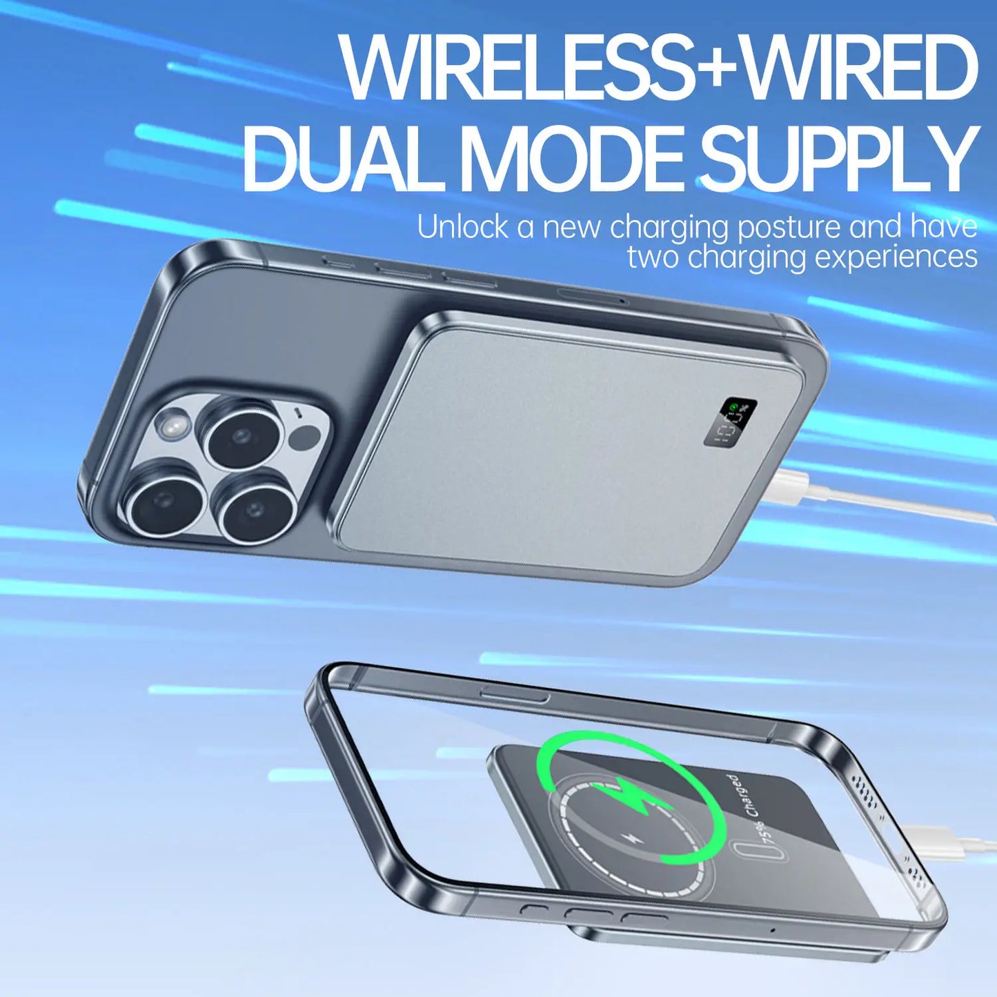 Power Bank | Ultra-Slim Magnetic Wireless Charger