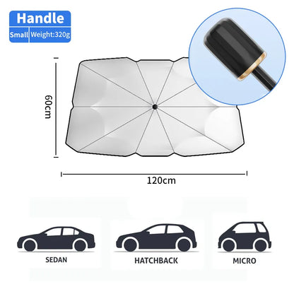 Car Windshield Sunshade Foldable UV Protection Sun Shield