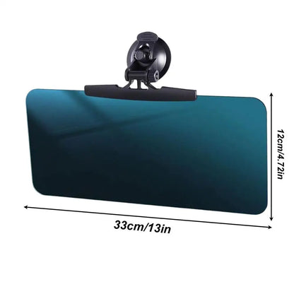 Adjustable Windshield Sun Visor Extension Panel