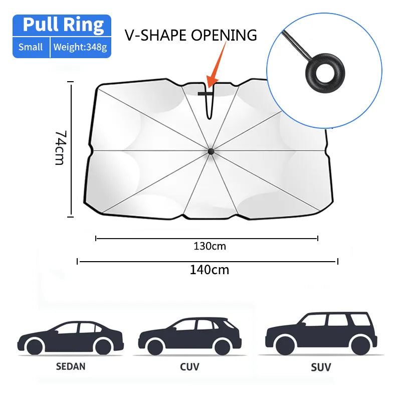Car Windshield Sunshade Foldable UV Protection Sun Shield