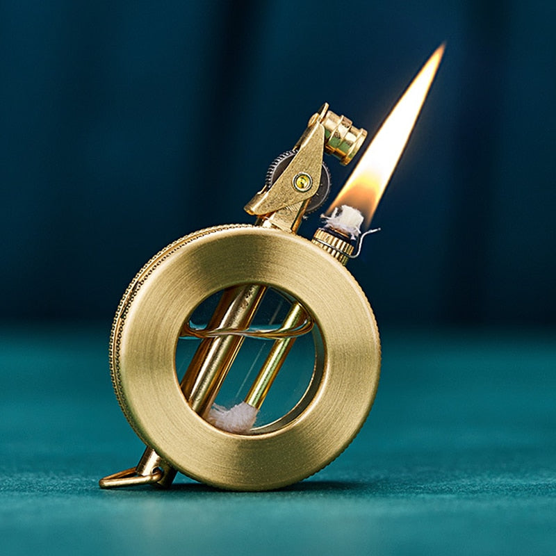 Kerosene Lighter Retro Classic Time Metal Pocket Lighter