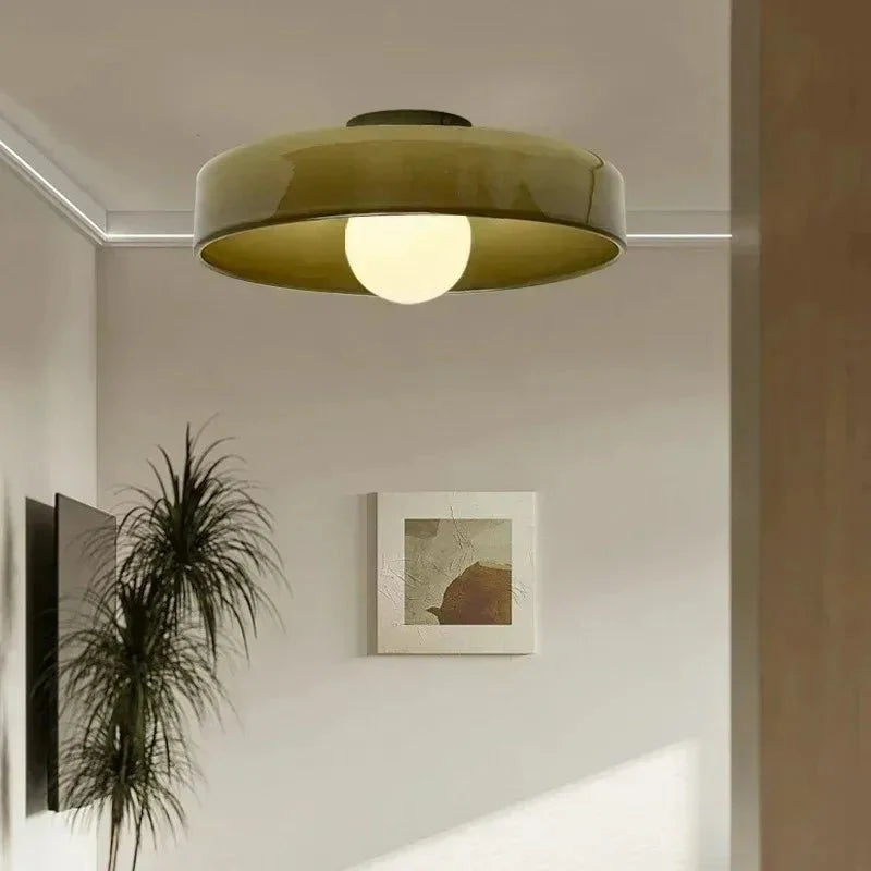 Ceiling Light Nordic Glass Modern Flush Mount Fixture