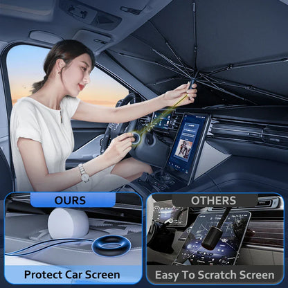 Car Windshield Sunshade Foldable UV Protection Sun Shield