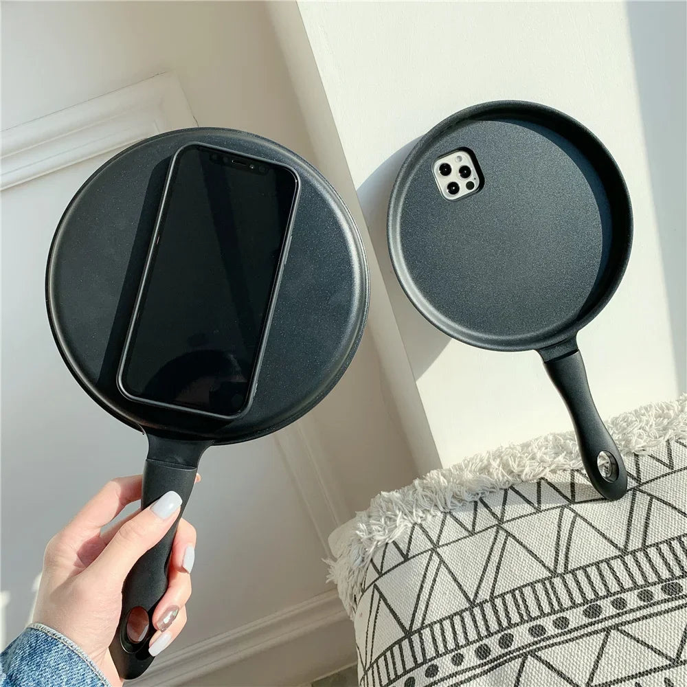 Frying Pan Funny iPhone Case