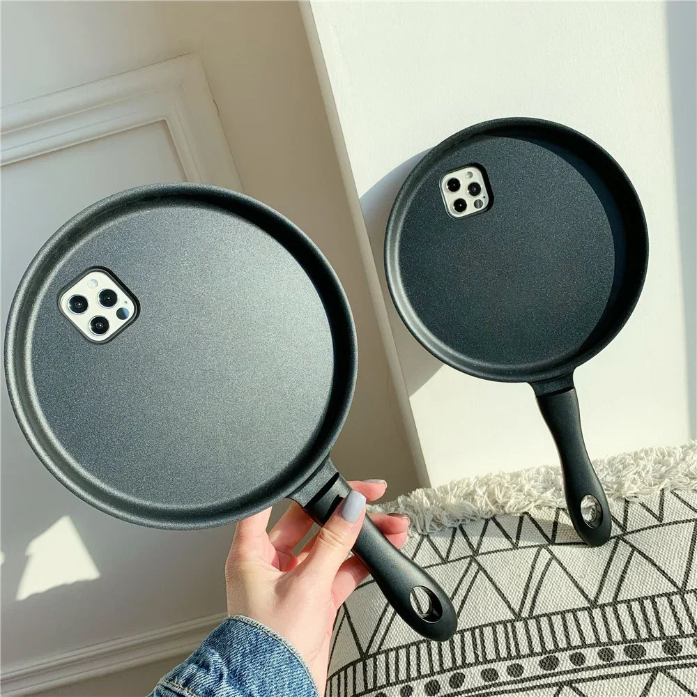 Frying Pan Funny iPhone Case