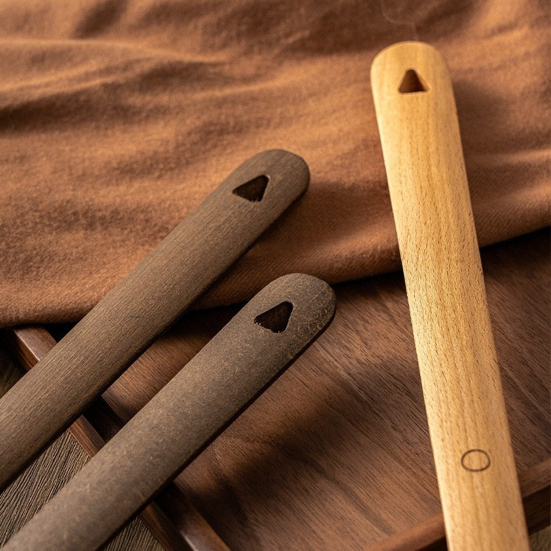 Long Wooden Magnetic Shoehorn
