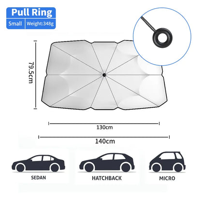 Car Windshield Sunshade Foldable UV Protection Sun Shield