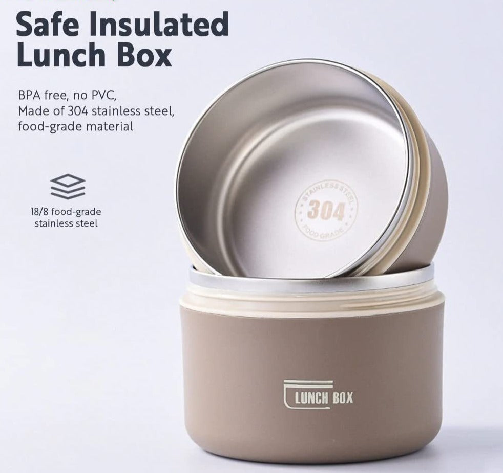 Insulated Lunch Box | Keeps meals warm longer