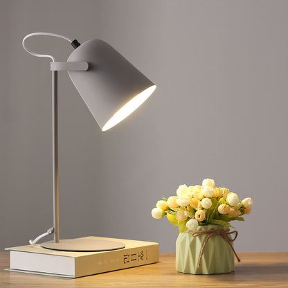 Nordic Macaron Table Lamp | Modern Iron Bucket Design