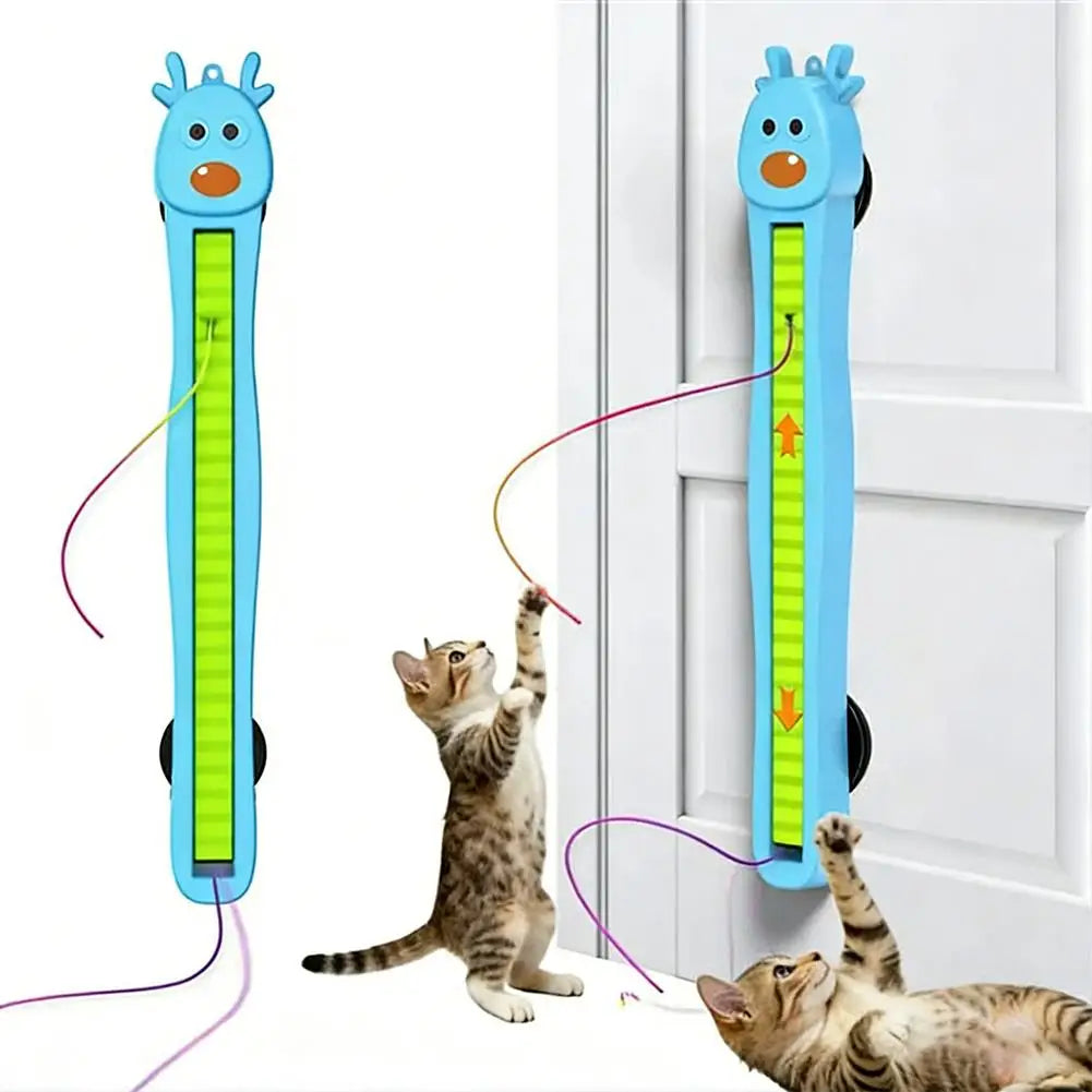 Skywire Wall-Mounted Flying Rope Cat Teaser Toy