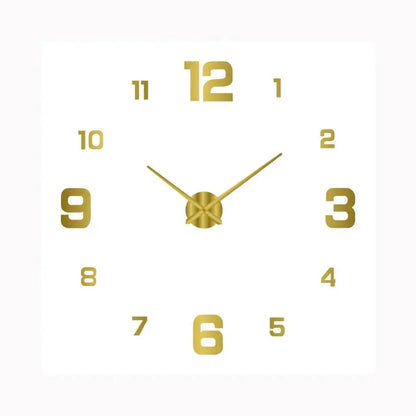 Modern Decorative Wall Clock | Silent Quartz Design