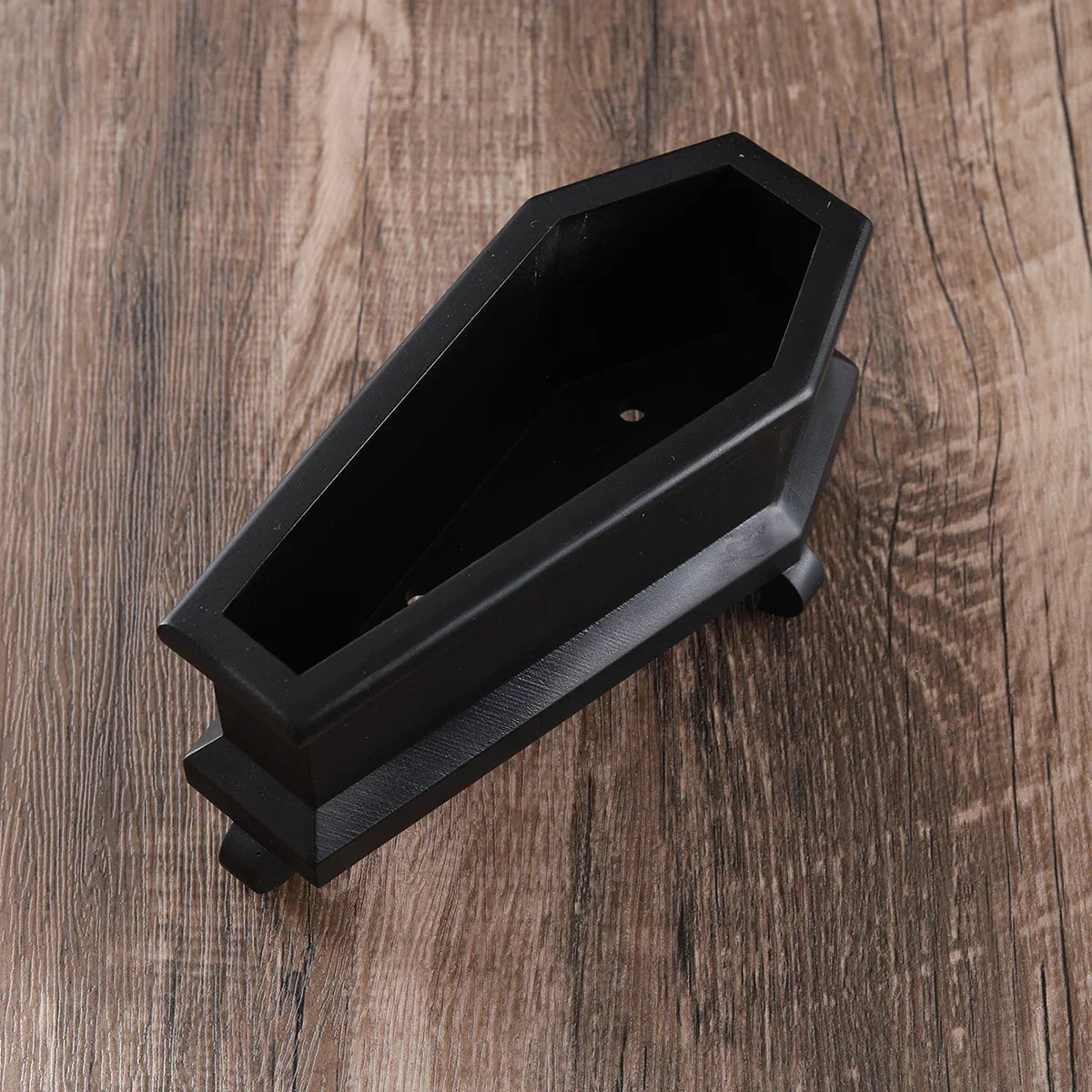Rest In Leaves Coffin Plant Pot