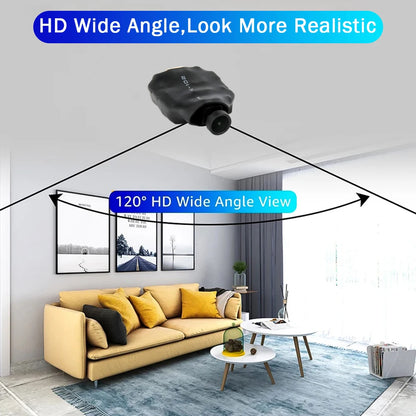 Security Camera Wireless 4K Mini WiFi Indoor Surveillance Camera