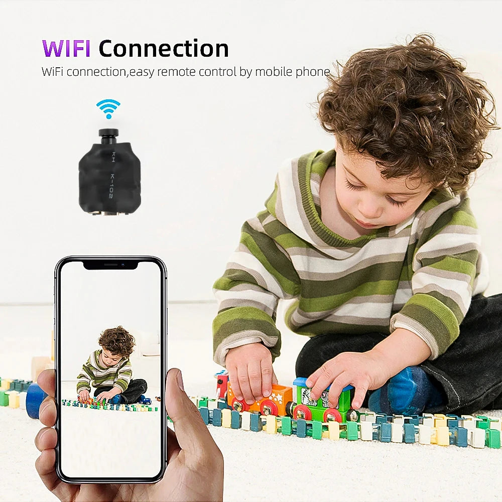 Security Camera Wireless 4K Mini WiFi Indoor Surveillance Camera